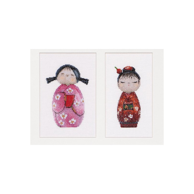 Thea Gouverneur 547A Kokeshi-poppen