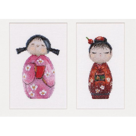Thea Gouverneur 547A Kokeshi-poppen