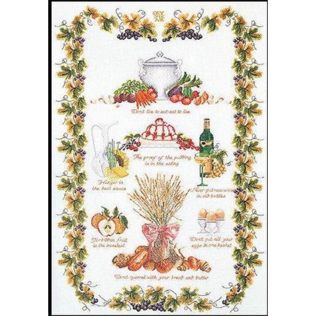 Thea Gouverneur 2027A Merklap Culinair - Aida