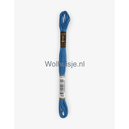 Anchor mouline 6 draads borduurgaren 162 oud blauw 8m