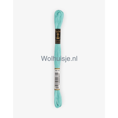 Anchor mouline 6 draads borduurgaren 185 licht zeegroen 8m
