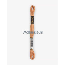 Anchor mouline 6 draads borduurgaren 347 rumkleurig 8m