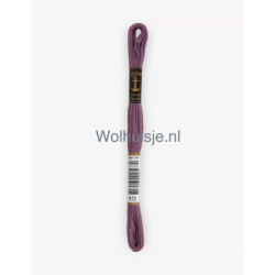 Anchor mouline 6 draads borduurgaren 872 licht aubergine 8m