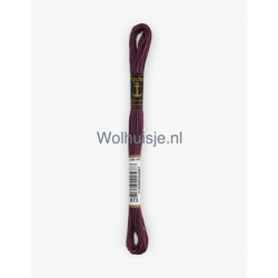 Anchor mouline 6 draads borduurgaren 873 aubergine 8m
