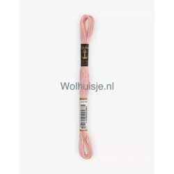 Anchor mouline 6 draads borduurgaren 893 licht beige roze 8m