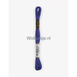Anchor mouline 6 draads borduurgaren 941 donker korenbloem blauw 8m