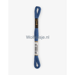 Anchor mouline 6 draads borduurgaren 979 blauw 8m