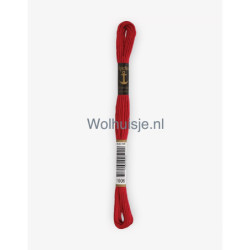 Anchor mouline 6 draads borduurgaren 1006 kersen rood 8m
