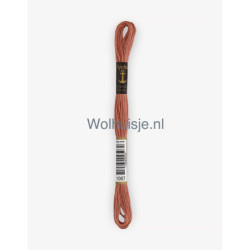 Anchor mouline 6 draads borduurgaren 1007 midden bruin 8m