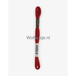 Anchor mouline 6 draads borduurgaren 1015 donker roodbruin 8m