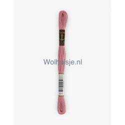 Anchor mouline 6 draads borduurgaren 1017 licht oud paars 8m