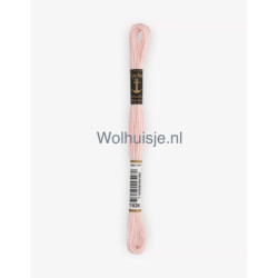 Anchor mouline 6 draads borduurgaren 1026 lichtroze 8m