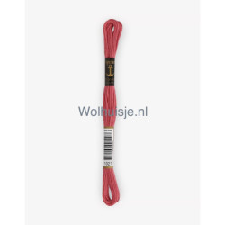 Anchor mouline 6 draads borduurgaren 1027 midden oud roze 8m