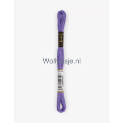 Anchor mouline 6 draads borduurgaren 1030 midden paars 8m