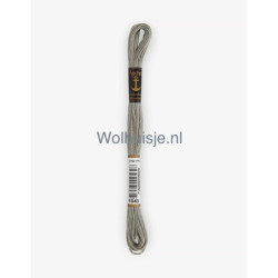 Anchor mouline 6 draads borduurgaren 1040 licht groen grijs 8m