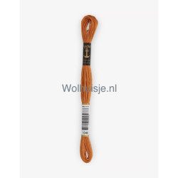 Anchor mouline 6 draads borduurgaren 1046 midden goudbruin 8m