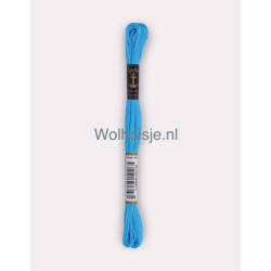 Anchor mouline 6 draads borduurgaren 1089 lagune blauw 8m