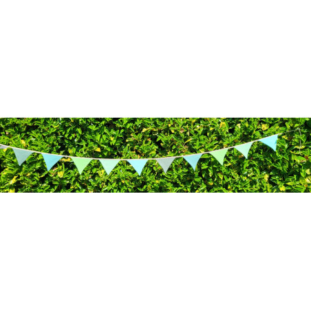 Slinger 2,6m blauw groene tinten