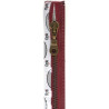 Opti M60 kleur 750 bordeaux bronskleurige metaalrits 6 mm deelbaar 30-80cm