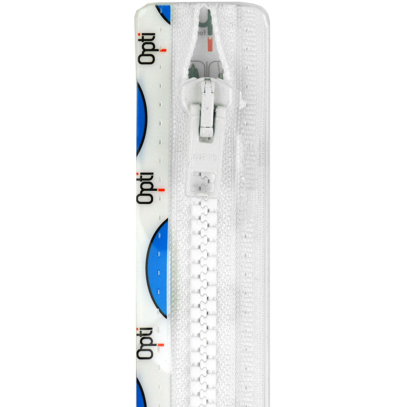 Opti P60 kleur 009 wit plastic profielrits 6mm deelbaar 30-80cm