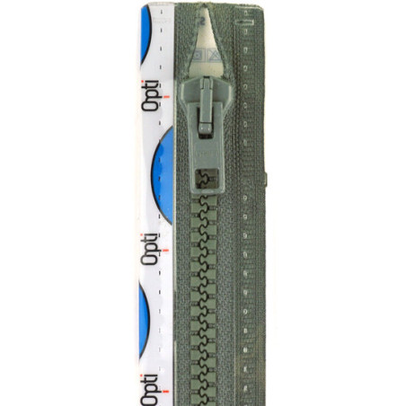 Opti P60 kleur 002 grijs plastic profielrits 6mm deelbaar 30-80cm