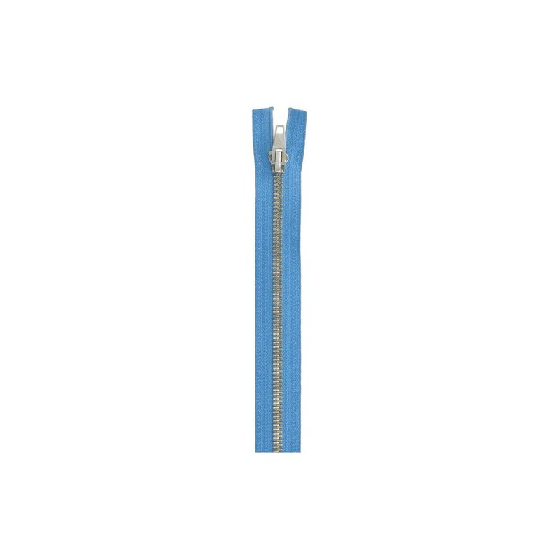 Opti M60 kleur 235 blauw nikkelkleurige metaalrits 6mm deelbaar 30-80cm