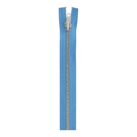 Opti M60 kleur 235 blauw nikkelkleurige metaalrits 6mm deelbaar 30-80cm