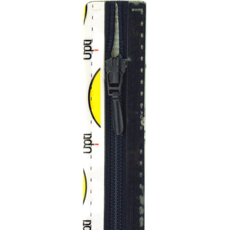 Opti S40 kleur 210 donkerblauw spiraalrits 4mm niet deelbaar 20-60cm