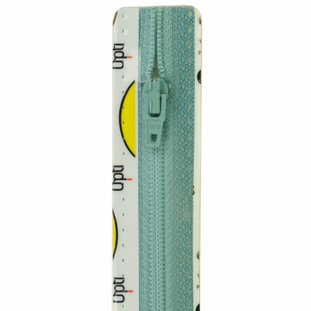 Opti S40 kleur 259 babyblauw spiraalrits 4mm niet deelbaar 12-22cm