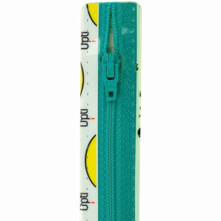 Opti S40 kleur 298 turquoise spiraalrits 4mm niet deelbaar 12-22cm