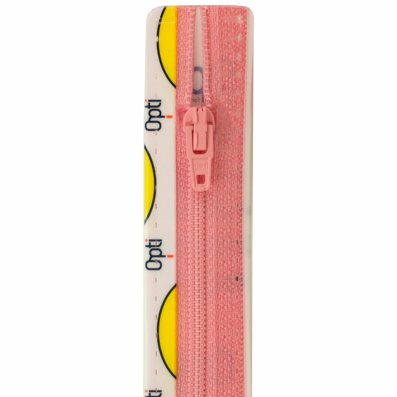 Opti S40 kleur 749 roze spiraalrits 4mm niet deelbaar 12-22cm