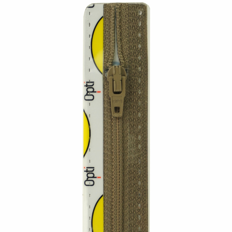 Opti S40 kleur 884 bruin spiraalrits 4mm niet deelbaar 12-22cm