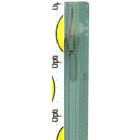 S40 kleur 259 babyblauw spiraalrits 4mm niet deelbaar 20-60cm