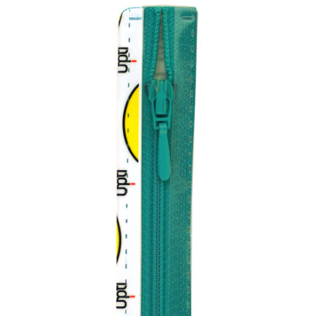 S40 kleur 298 turquoise spiraalrits 4mm niet deelbaar 20-60cm