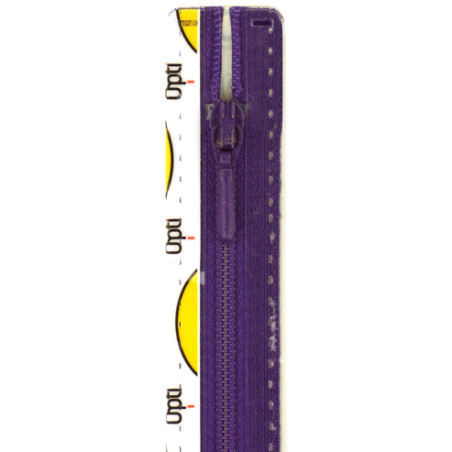 S40 kleur 183 paars spiraalrits 4mm niet deelbaar 20-60cm