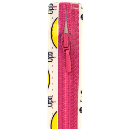 S40 kleur 786 fuchsia spiraalrits 4mm niet deelbaar 20-60cm
