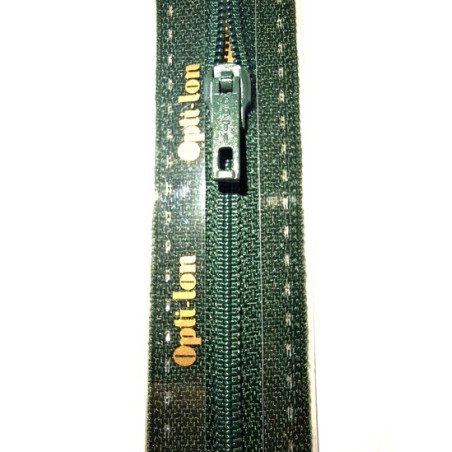 Opti S50 kleur 461 donkergroen spiraalrits smal niet deelbaar 8-22cm