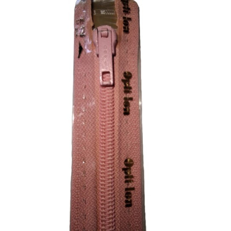 Opti S50 kleur 749 roze spiraalrits breed niet deelbaar 8-22cm