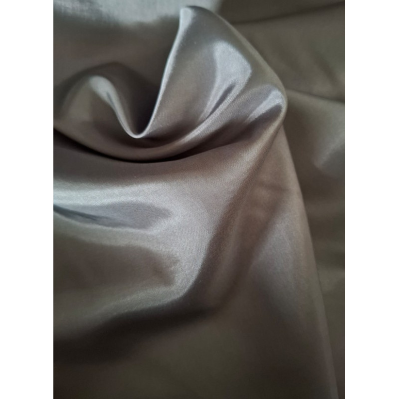 Voering antraciet 140 breed