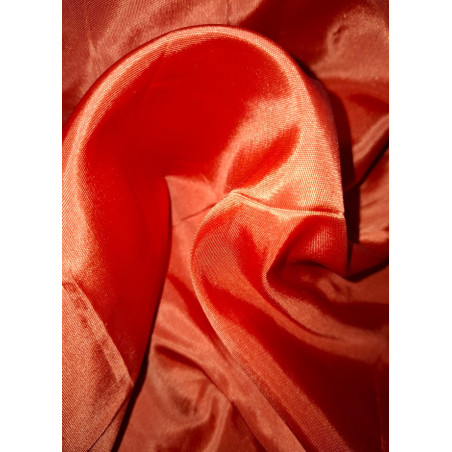 Voering  d oranje 130 cm breed 90 cm lang