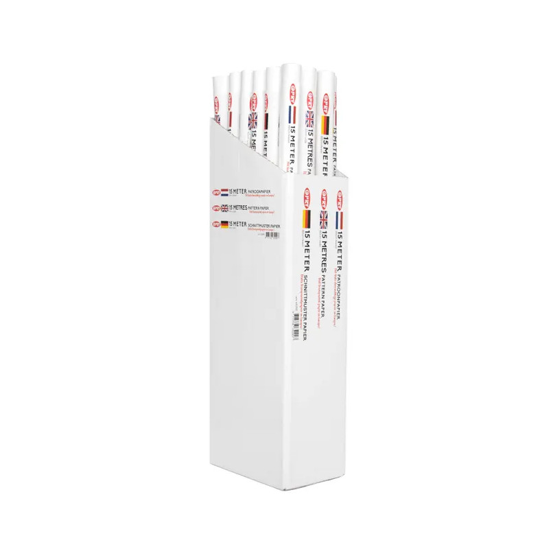 Opry Patroonpapier 0,6x15m transparant Opry Patroonpapier 0,6x15m transparant