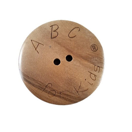 Knoop hout abc 2,8cm 50526