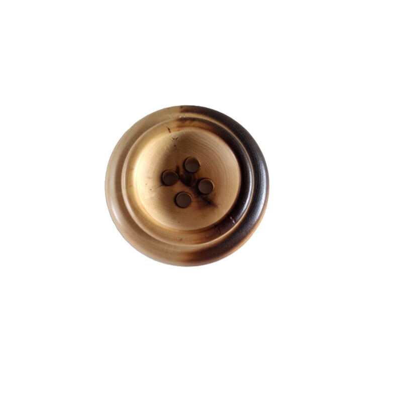 Knoop  hout licht en gebrand 27mm 50541