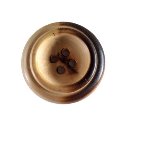 Knoop  hout licht en gebrand 27mm 50541