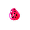 knoop lieveheersbeestje fuchsia 15 mm hoog 50162