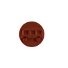 knoop bus oranje 12 mm breed  50239