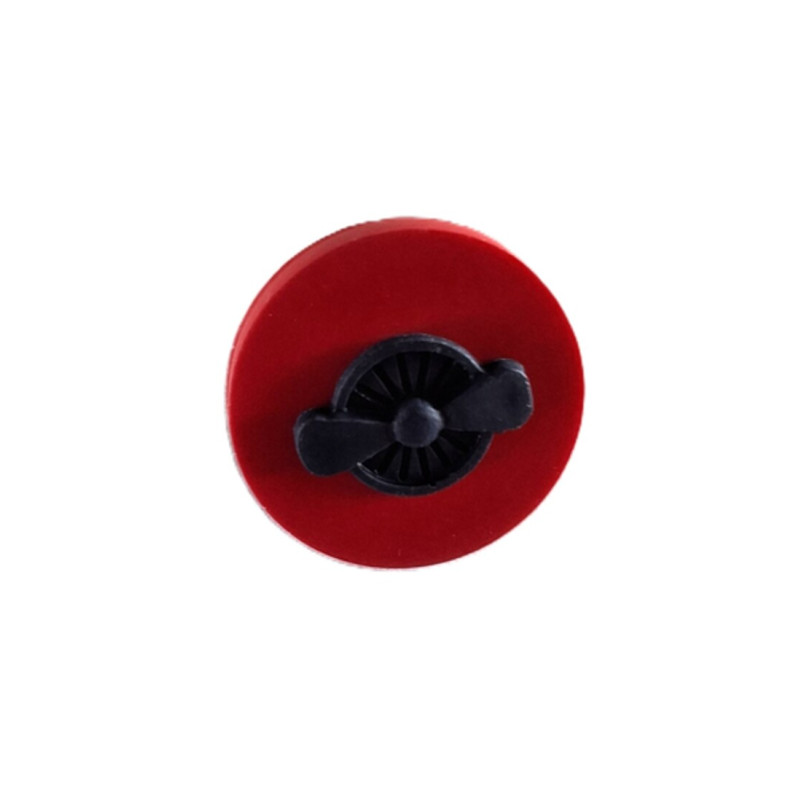 knoop klok  blauw 12,5mm   50262