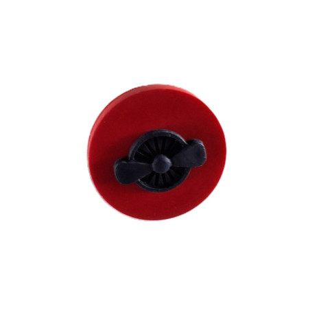 knoop klok  blauw 12,5mm   50262