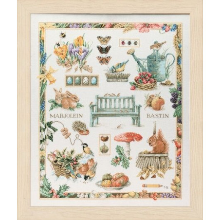 Telpakket kit 4 Jaargetijden Art nr. PN-0007961 lanarte