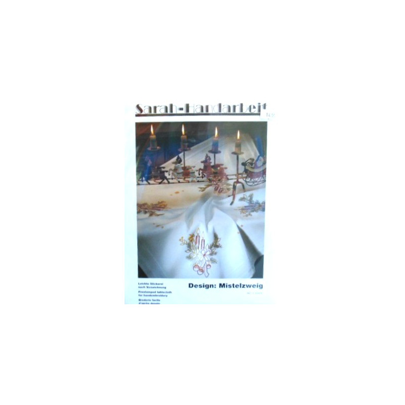 dekservet voor de kerst Sarah handenarbeit